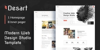 DesignOptimal ThemeForest Desart v1 0 Creative Web Design Studio HTML Template 27551195