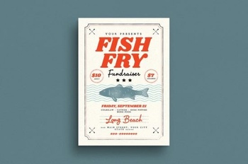 DesignOptimal Fish Fry Flyer