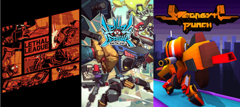 Lethal League Blaze Megabyte Punch Goldberg GNU Linux Native