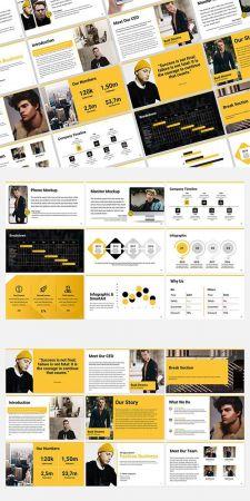 DesignOptimal Business Proposal Template PPTX