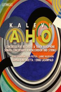 Saimaa Sinfonietta Kalevi Aho Concerto Works for Recorder Tenor Saxophone Accordion 2023