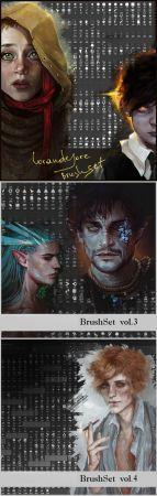 DesignOptimal Awesome Painting Photoshop Brushes