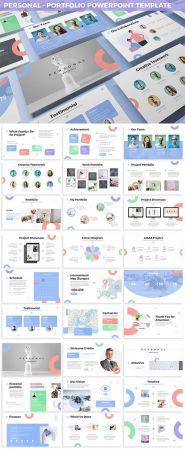 DesignOptimal Personal Portfolio Powerpoint Template