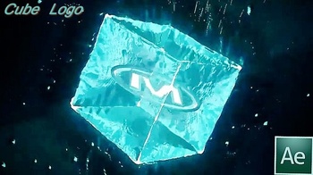 DesignOptimal Energy Ice Cube Logo Project for After Effects