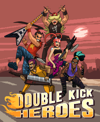 Double Kick Heroes 1 66 MULTi10 GOG GNU Linux Wine johncena141