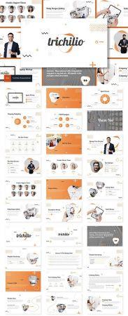 DesignOptimal Trichilio Powerpoint Keynote and Google Slide Template