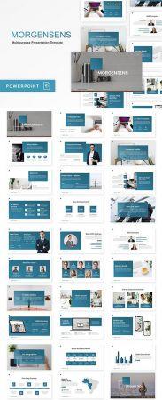 DesignOptimal Morgensens Multipurpose Powerpoint Keynote and Google Slide Template