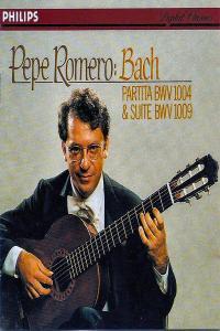 Bach Partita BWV 1004 Suite BWV 1009 Pepe Romero
