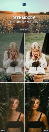 DesignOptimal Deep Moody Photoshop Actions