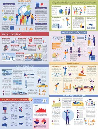 DesignOptimal Infographics Template Set