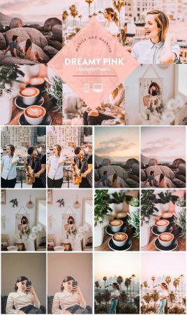 DesignOptimal CreativeMarket Dreamy Pink Lightroom Presets 4741878