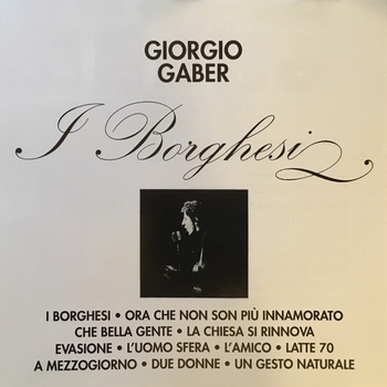 Giorgio Gaber I borghesi 1971 Pop Flac 16 44
