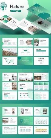 DesignOptimal Nature PowerPoint Keynote Google Slides