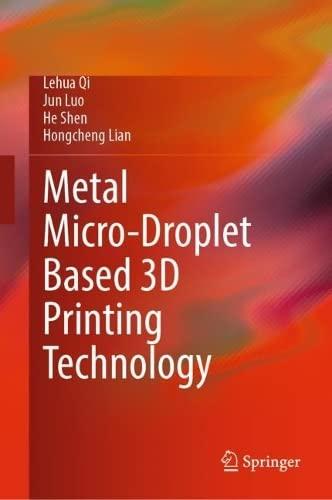 Metal Micro Droplet Based 3D Printing Technology