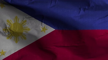 DesignOptimal Videohive Philippines Flag Textured Waving Background 4K 30306140