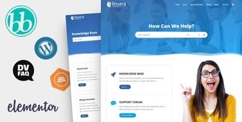 DesignOptimal ThemeForest Tessera v1 8 2 Knowledge Base Support Forum WordPress Theme 23527937