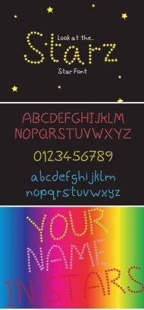 DesignOptimal Starz Font