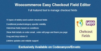 DesignOptimal CodeCanyon Woocommerce Easy Checkout Field Editor v2 1 0 9799777