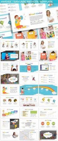 DesignOptimal Kinder Daycare Keynote Template
