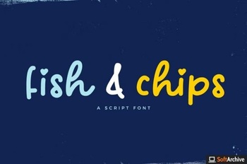 DesignOptimal Fish and Chips Script Font