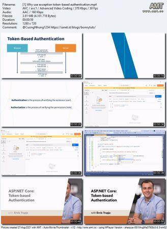 Linkedin ASP NET Core Token Based Authentication