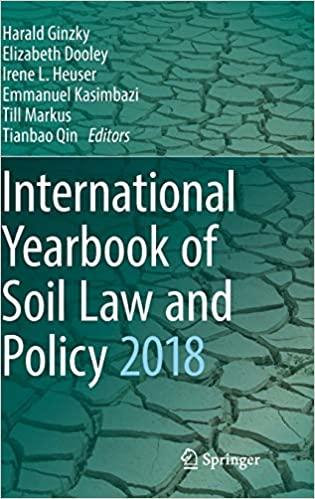 DevCourseWeb International Yearbook of Soil Law and Policy 2018