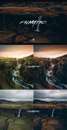 DesignOptimal Filmatic Lightroom presets Ultra Cinematic