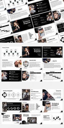 DesignOptimal Black Business Proposal