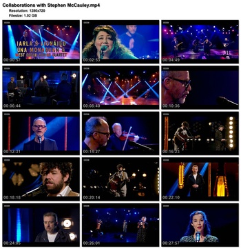 Collaborations with Stephen McCauley 1280x720p HD 50fps soft Eng subs