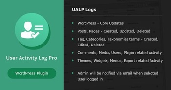 DesignOptimal CodeCanyon User Activity Log PRO for WordPress v1 6 18201203