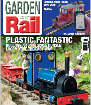 DevCourseWeb Garden Rail December 2020