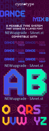 DesignOptimal Dance Floor Mix 8 Font