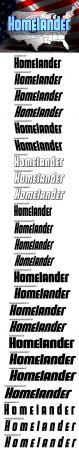 DesignOptimal Homelander Font 24 Weights