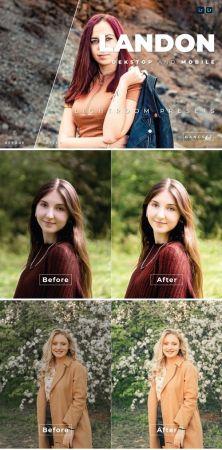 DesignOptimal Landon Desktop and Mobile Lightroom Preset