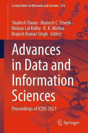 Advances in Data and Information Sciences Proceedings of ICDIS 2021