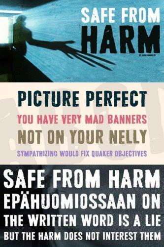 DesignOptimal Safe from harm Font