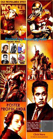 DesignOptimal Graphicriver Old Propaganda Effect Template 25544580