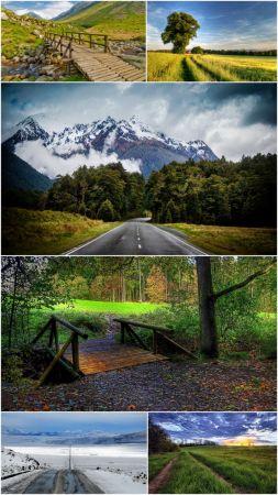 DesignOptimal Roads HD wallpapers Pack 36
