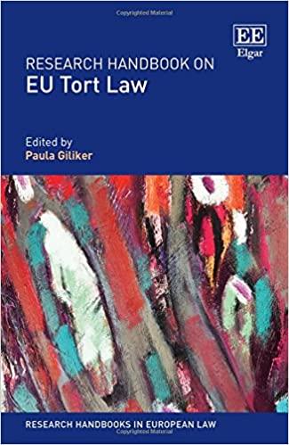 FreeCourseWeb Research Handbook on EU Tort Law