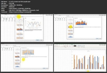 Udemy Microsoft Excel How To Make Amazing Graphs in Excel