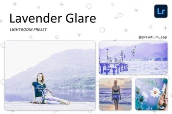 DesignOptimal CreativeMarket Lavender Glare Lightroom Presets 5223814