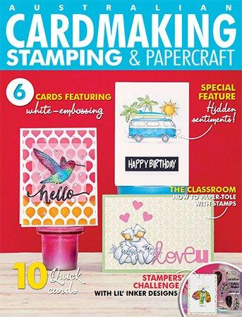 Australian Cardmaking Stamping Papercraft Volume 26 Issue 2 2022