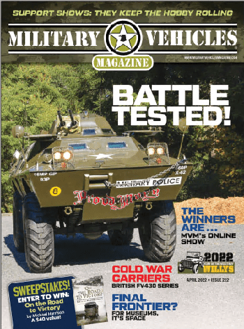 Military Vehicles Issue 222 March April 2022