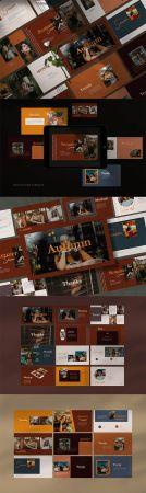 DesignOptimal Autumn Creative Business Powerpoint Keynote and Google Slide Template