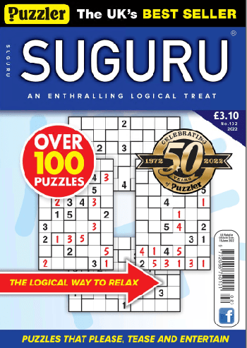 Puzzler Suguru Issue 102 2022
