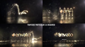 DesignOptimal Videohive Glowing Particals Logo Reveal 40 Golden Particles 13 30715699