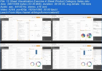Skillshare Business Intelligence and Data Visualization with QlikSense