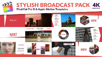 DesignOptimal Videohive Clean TV Stylish Broadcast Pack 26864143