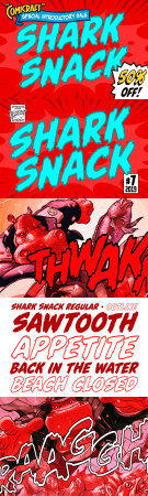 DesignOptimal Shark Snack font