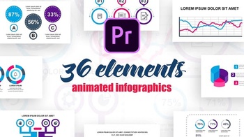 DesignOptimal Videohive Technology Infographics No 4 for Premiere Pro 26522701